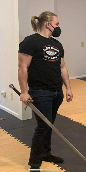 Two-Handed Sword Skills Proficiency Test, Art in Arms Two-Handed Sword Skills Proficiency Test, Art in Arms