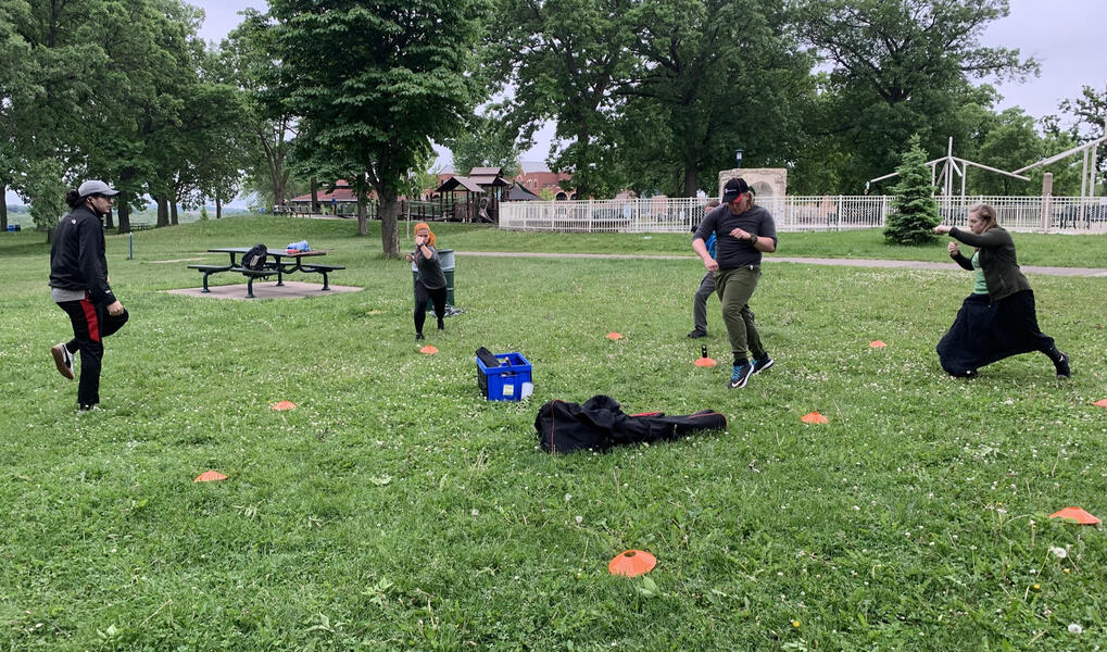 Pugilism in the Parks